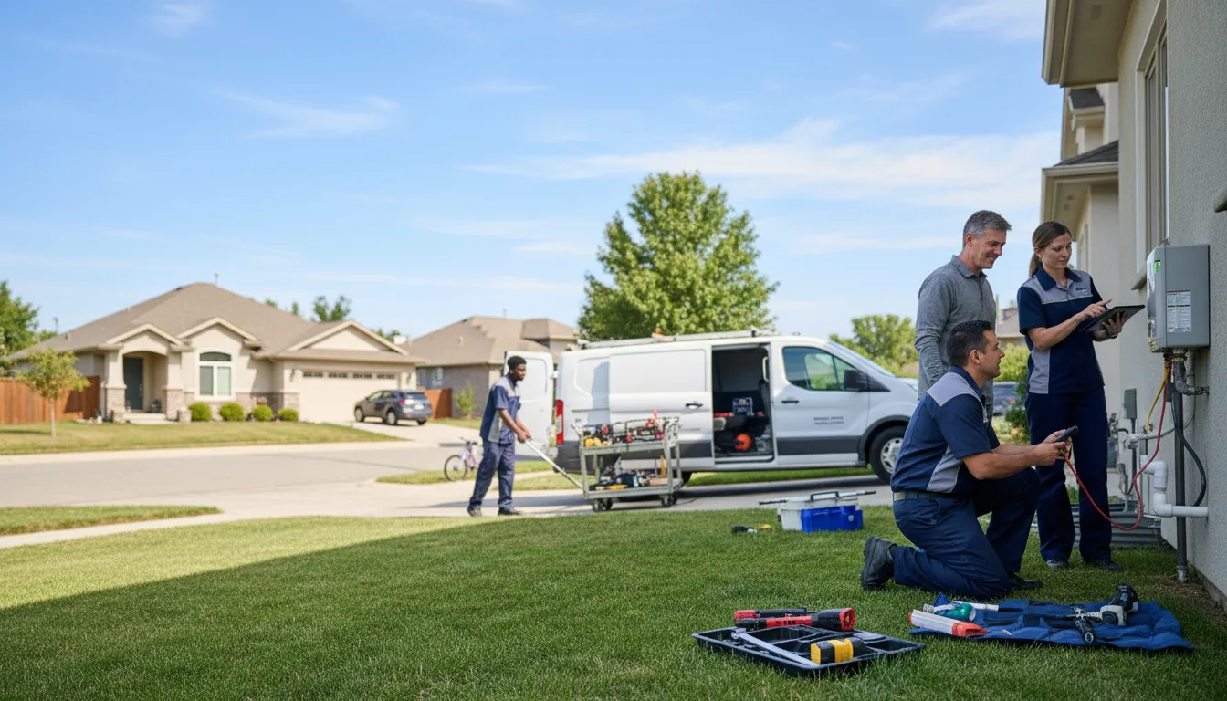 Tankless water heater service in Evadale, TX